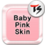 baby pink skin for ts keyboard android application logo